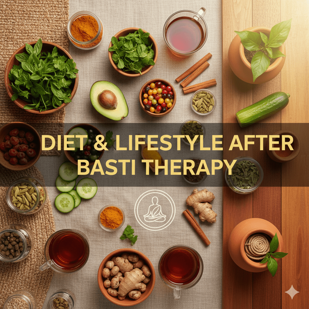 Diet & Lifestyle After Basti Therapy